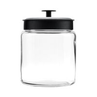 Anchor Hocking  蓋付き食物保存コンテナ 2個セット (96712AHG17) / STORAGE JAR MTL LID 96OZ