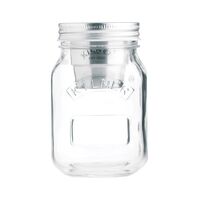 Kilner スナック保存携帯ジャー 17オンス (0025.816) / SNACK ON THE GO 17OZ