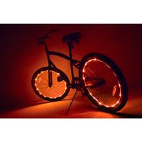 Brightz Ltd wheelbrightz 自転車用LEDライトキット オレンジ (L2415) / LIGHT KIT BIKE WHLS ORG
