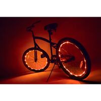 Brightz Ltd wheelbrightz 自転車用LEDライトキット オレンジ (L2415) / LIGHT KIT BIKE WHLS ORG