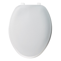 Mayfair プラスティック製トイレ便座 細長型 ホワイト (170-000) /  TOILET SEAT ELNG PLST WH