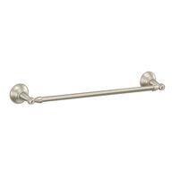 Moen Sage アルミニウム製タオルバー (DN6818BN) / SAGE 18" TOWEL BAR