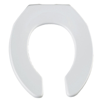 Bemis プラスティック製トイレ便座 丸型 ホワイト (955CT-000) / TOILET SEAT ONLY RND WH