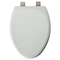 Mayfair 木製トイレ便座 細長型 ホワイト (149BNEC-000) / TOILET SEAT ELNG WH BNKL