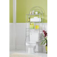 ZENITH 省スペーストイレ棚 (2501S) / OVER TOILET SHELF CHROME