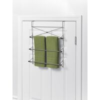 Zenna Home スティール製ドア掛け式タオルバー (2526NN) / CROSSBAR OTD TOWEL RACK