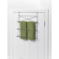 Zenna Home スティール製ドア掛け式タオルバー (2526NN) / CROSSBAR OTD TOWEL RACK