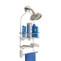 InterDesign Milo シャワーキャディ サテン仕上げ (58694) / SHOWER CADDY MILO SATIN