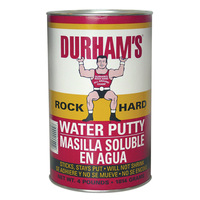 Durhams Rock Hard 水性パテ ナチュラルクリーム 6個入 (4LB) /  FILLR WATER PUTTY 4LB