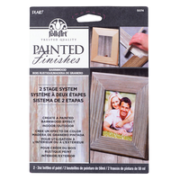 Plaid FolkArt ホビーペイント バーンウッド仕上げ (5074) / PAINT BARNWOOD FINISH4OZ