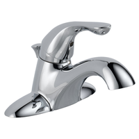 Delta Classic シングルハンドル洗面蛇口 クロムメッキ仕上げ ( 520-DST) / FAUCET LAV 1-H CHR LL