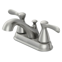 OakBrook Doria 2ハンドル洗面蛇口 ブラッシュニッケル仕上げ (67297W-6004)