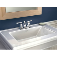 Moen Boardwalk 2ハンドル式洗面蛇口 ポリッシュドクロム仕上げ (WS84800) / BOARDWALK 2H CHRM FAUCET