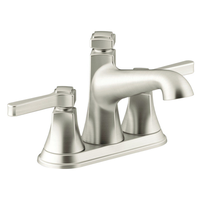 Kohler Georgeson 2ハンドル洗面蛇口 ブラッシュニッケル仕上げ ( R99910-4D1-BN)