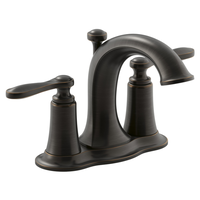 Kohler Linwood 2ハンドル洗面蛇口 オイルラブドブロンズ仕上げ (R45780-4D1-2BZ)