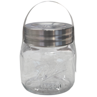 Ball スーパーワイドマウス食物保存ジャー (1440070017) /  BALL 1/2 GALLON WIDE JAR