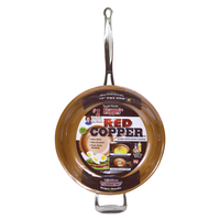 Red Copper セラミック銅製フライパン レッド 12インチ (10688-6) / FRY PAN RED COPPER 12"