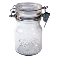 Ball  収納ジャー レギュラーマウス 14オンス 6個入 (1440041000) / STORAGE JAR W/BAIL 14OZ