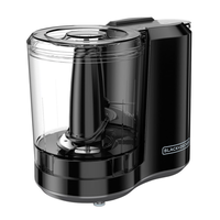 Black & Decker One-Touch フードチョッパー 3カップ (HC300B) / FOOD CHOPPER ELECT 3CUP