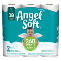 Angel Soft トイレットペーパー 9ロール 5パック  (77171) / ANGEL SOFT TP 9 DBL ROLLAngel Soft トイレットペーパー 9ロール 5パック  (77171) / ANGEL SOFT TP 9 DBL ROLL