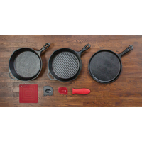 Lodge Essential 鋳鉄製調理パンセット (L6SPA41) / LODGE ESSENTIAL PAN SET