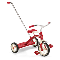 Radio Flyer プッシュハンドル付三輪車 (34T) / CLASSIC RED TRICYCLE