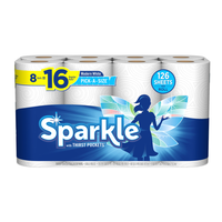 Sparkle ペーパータオル 8ロール (22104)  / PAPER TOWEL 2PLY 8PK WHT