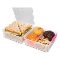 Sistema Lunch Cube フードコンテナ 4個セット (21731) / KLIP IT LUNCH CUBE CLR6C