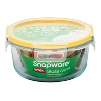 Snapware ロック式コンテナ 4個セット (1109306) / SNPWR ROUND W/LID 4 CUP