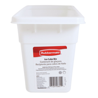 Rubbermaid アイスキューブビン ( 2862-RD-WHT) / ICE BIN 11.5X4.75X6 WHT