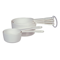 Progressive Prepworks 計量カップ6点セット (BA-3518) / MEASURE CUP SET 6PC WHT