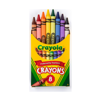 Crayola クレヨン 8色セット ( 52-3008) /  CRAYON 8PK BX