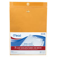 Mead 封筒 ブラウン 3枚入12セット (76014)  / ENVELOPE MANILLA10X13PK3
