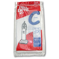 Dirt Devil バキュームバッグ タイプ C 3個入 (3700147001) / VAC BAG TYPE C PK3