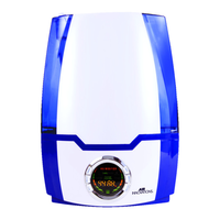 Air Innovations Great Innovations デジタル式超音波加湿器 (HUMID40-BLUE)  / COOL MIST 1.37GAL BLUE