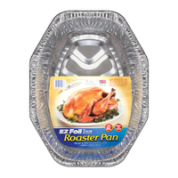 Hefty EZ Foil アルミニウム製ロースターパン 12個セット / ROASTER FOIL OVAL RKNRST