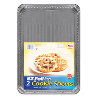 Hefty EZ Foil クッキーシート 2個入12パック (00Z90827) / SHEET COOKIE FOIL 2PK