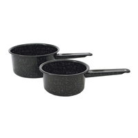 Columbian Home Graniteware ソースパンセット (6148-2) / PAN SAUCE SET 1&2QT GRAN