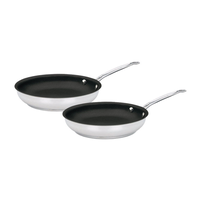 Cuisinart Chef's Classic フライパンセット (722-911NS) / SKILLET SET2PC SS 9"&11"