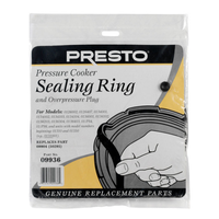 Presto 圧力鍋用シーリングリング (09936) / SEAL RING 4&6QT W/PLUG