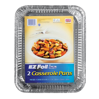 Hefty EZ Foil キャセロールパン2個入12パック (00Z91894) / PAN FOIL LASAGNA/CASS2PK