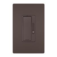 Legrand Radiant スライド式ディマー（調光）スイッチ ブロンズ (RH703PDBCCV4) / DIMMER SWITCH RDNT DKBRZ