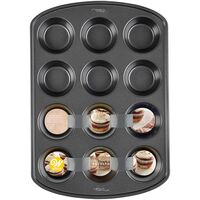 Wilton マフィンパン 12カップ ( 2105-6789) / MUFFIN PAN 12 CUP GRY