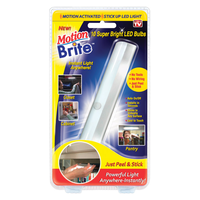 Motion Brite As Seen On TV 感知式作業ライト (MB-MC12) / LED LIGHT MOTION ADH 4"