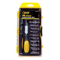 STEEL GRIP　ホビーナイフ16点セット (DR65511) / HOBBY KNIFE SET 16 PC