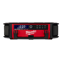 Milwaukee M18 PACKOUT ワイヤレスBluetooth式耐候性ラジオ＆充電器 (2950-20) / M18 PACKOUT RADIO+CHRGR