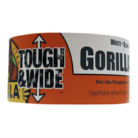 Gorilla Tough & Wide ダクトテープ ホワイト (6025302) / TOUGH & WIDE TAPE 25YD