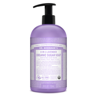 Dr. Bronner's オーガニックシュガーソープ ラベンダー 12個セット (SD0601) / SUGAR SOAP LAVENDER 24OZ