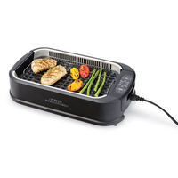 Power Smokeless Grill As Seen On TV スモークレス屋内用グリル (PSG) / INDOOR GRILL SMKLS BLK