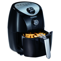 Proctor Silex プログラム式エアフライヤー (35055) / AIR FRYER BLACK 1.5QT